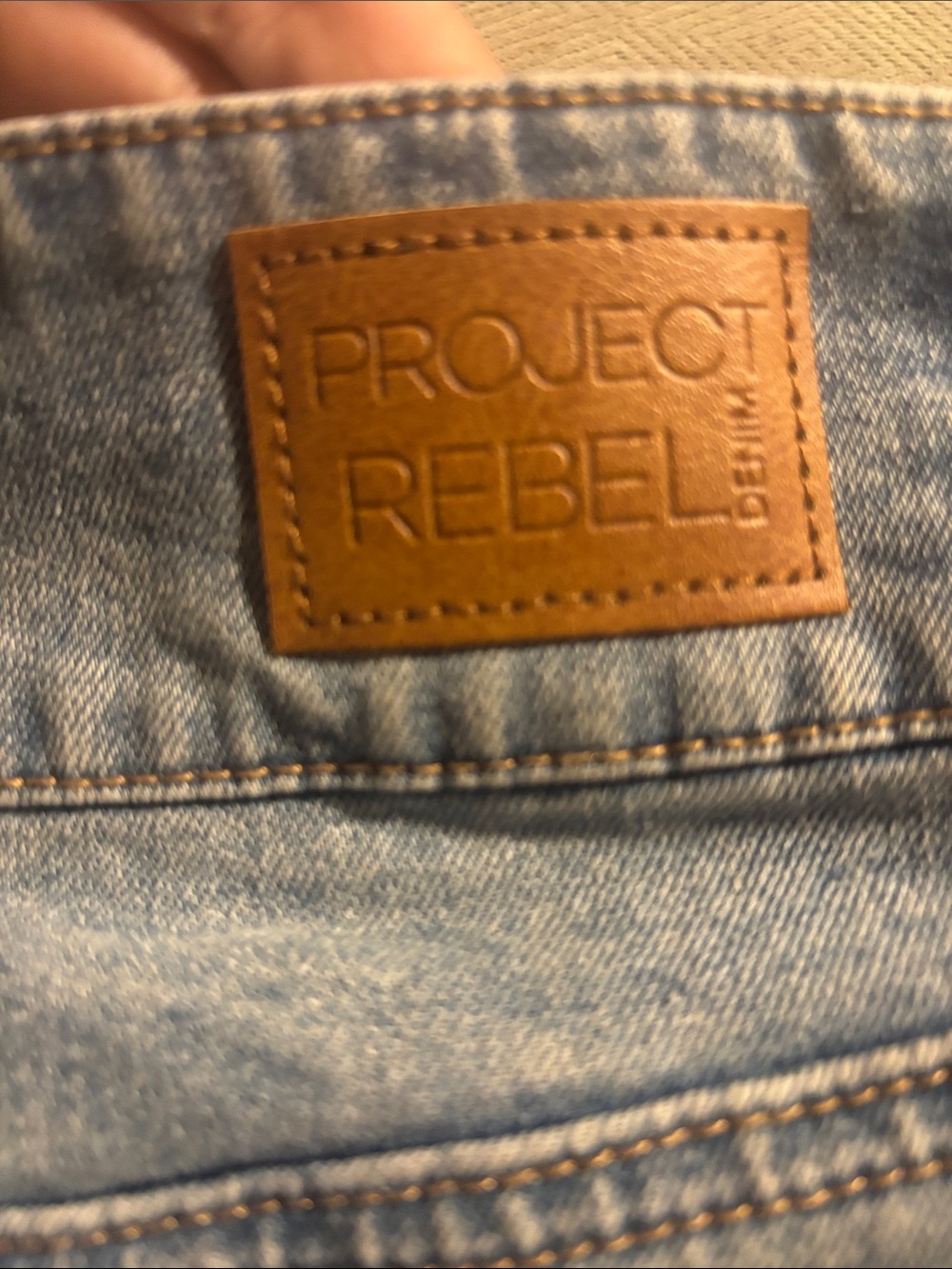 Project Rebel denim blend mini skirt 90s y2k inspired size large